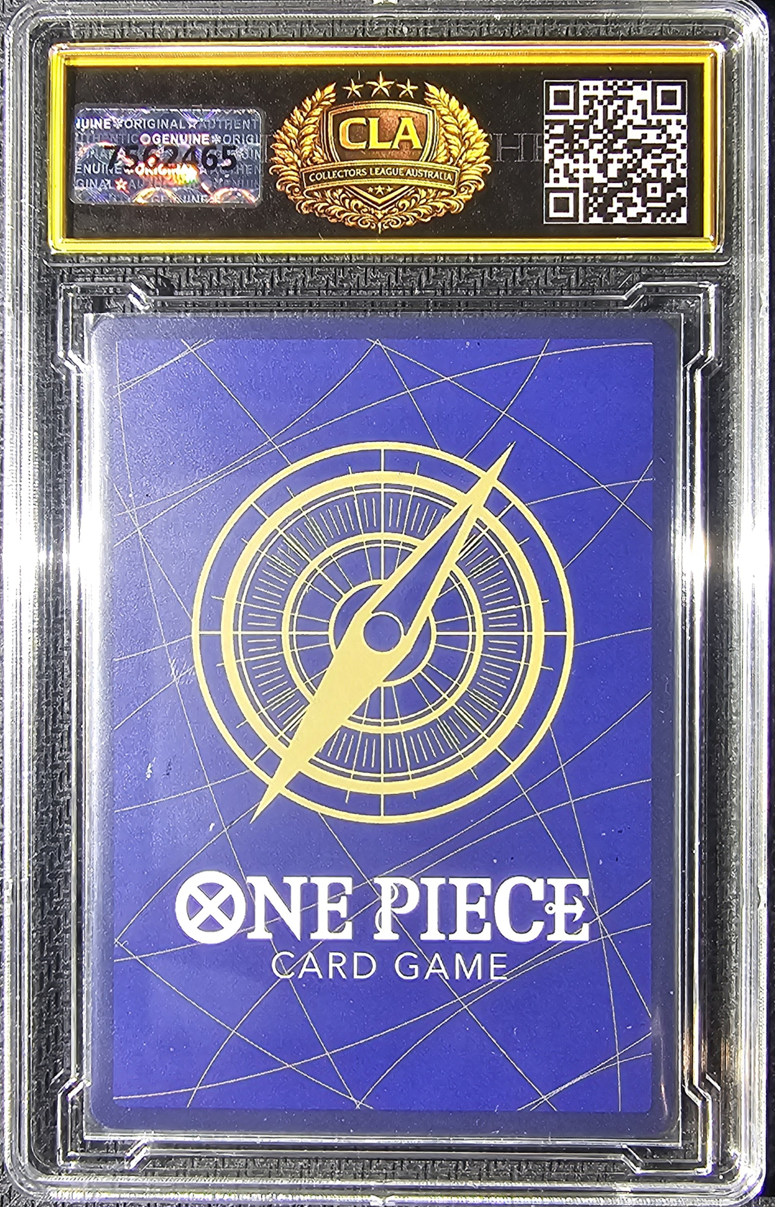 モンキー・D・ルフィ / Monkey D. Luffy — OP-01: Romance Dawn 2022 (Grade: 12 - Ultra Flawless) back