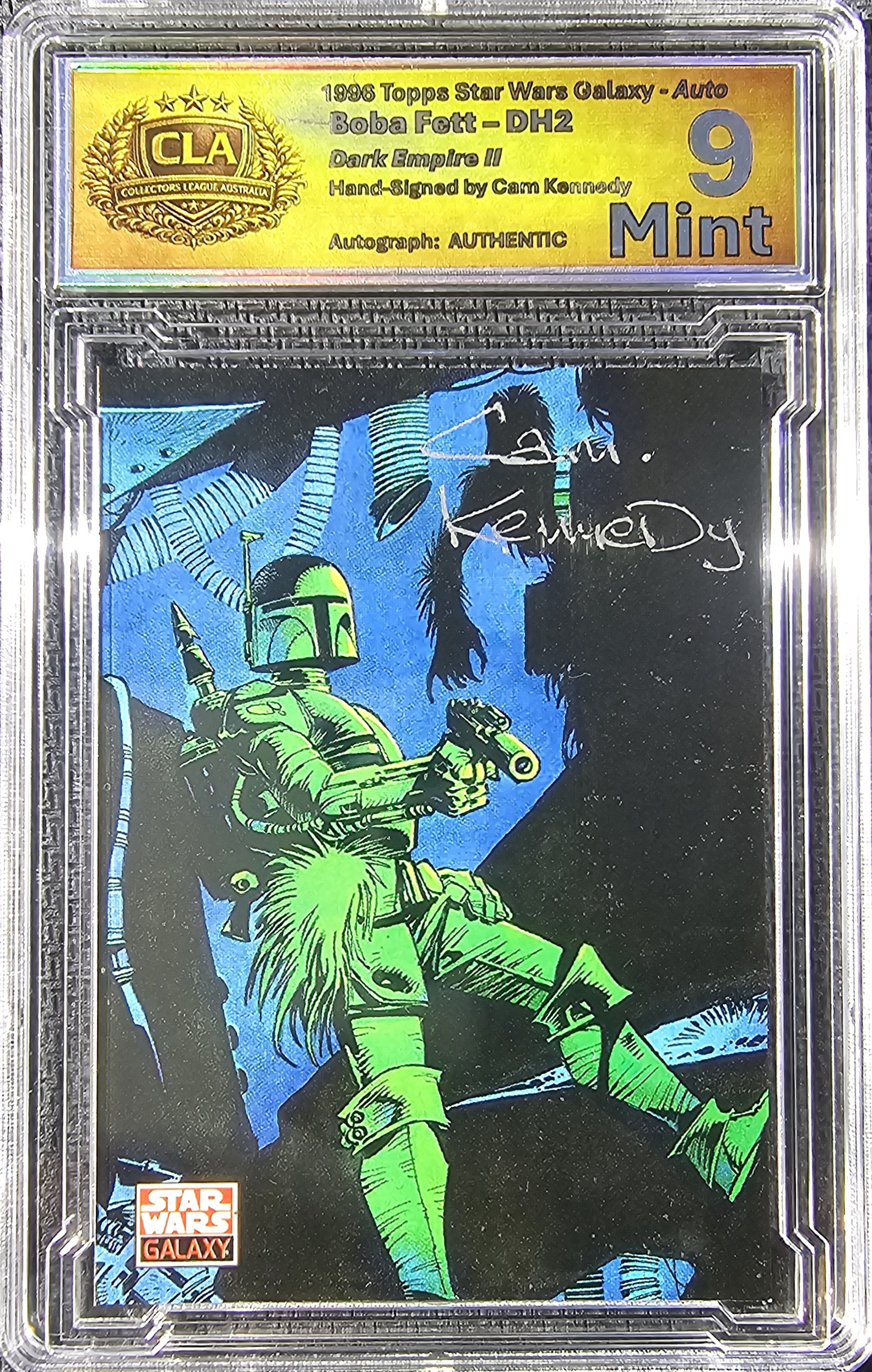 (Signed) Bobba fett — Dark Empire II (Grade: 9 - Mint)