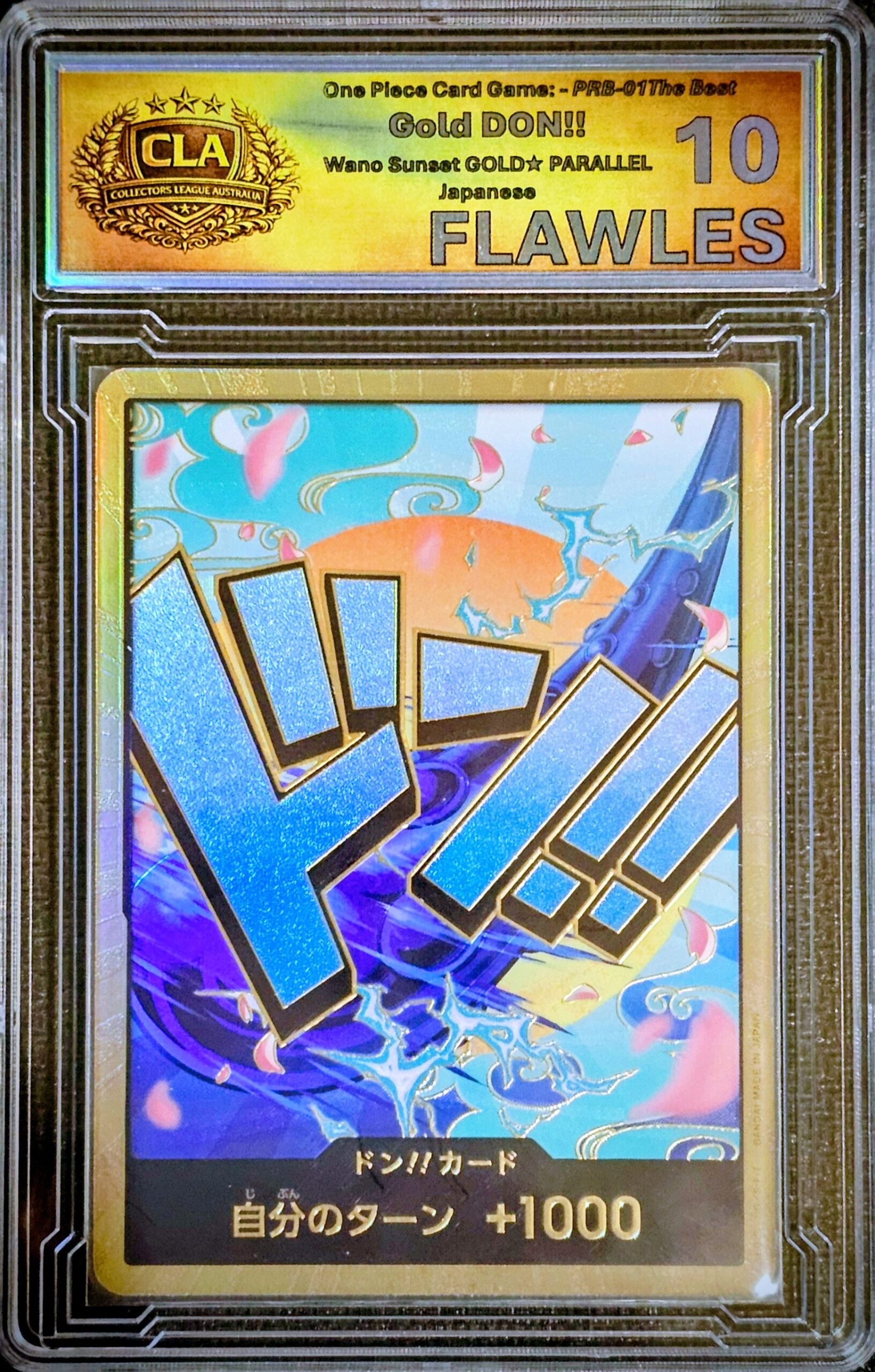 Gold DON!! — PTB-01 (Grade: 10 - Flawless)