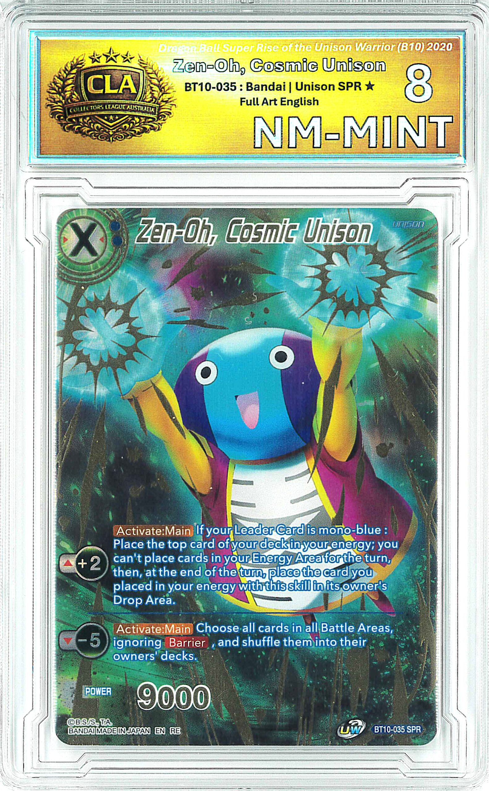 Zen-Oh, Cosmic Unison — BT10 Unison Warrior (Grade: 8)
