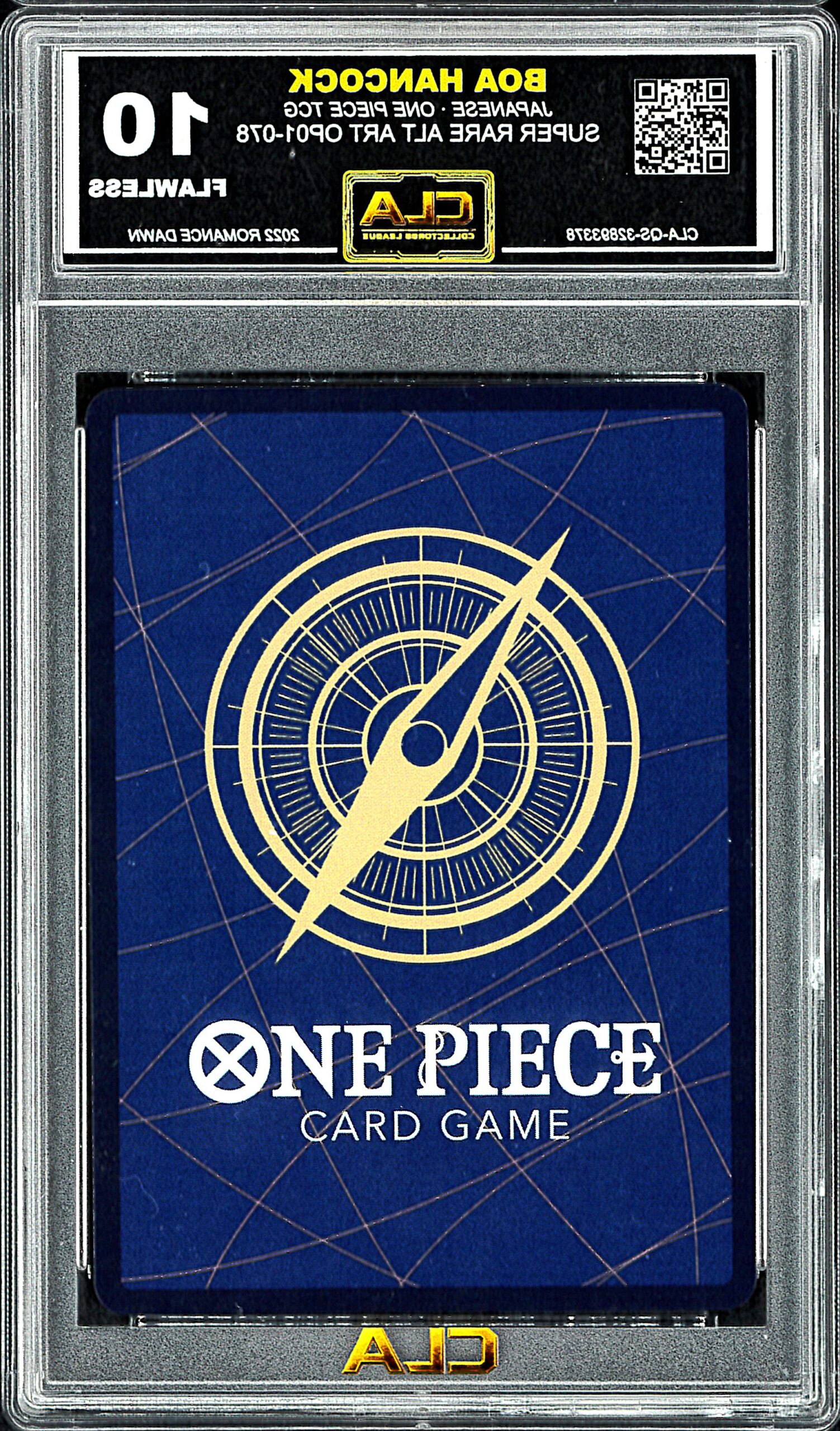 Boa Hancock — OP-01 Romance Dawn (Grade: 10) back
