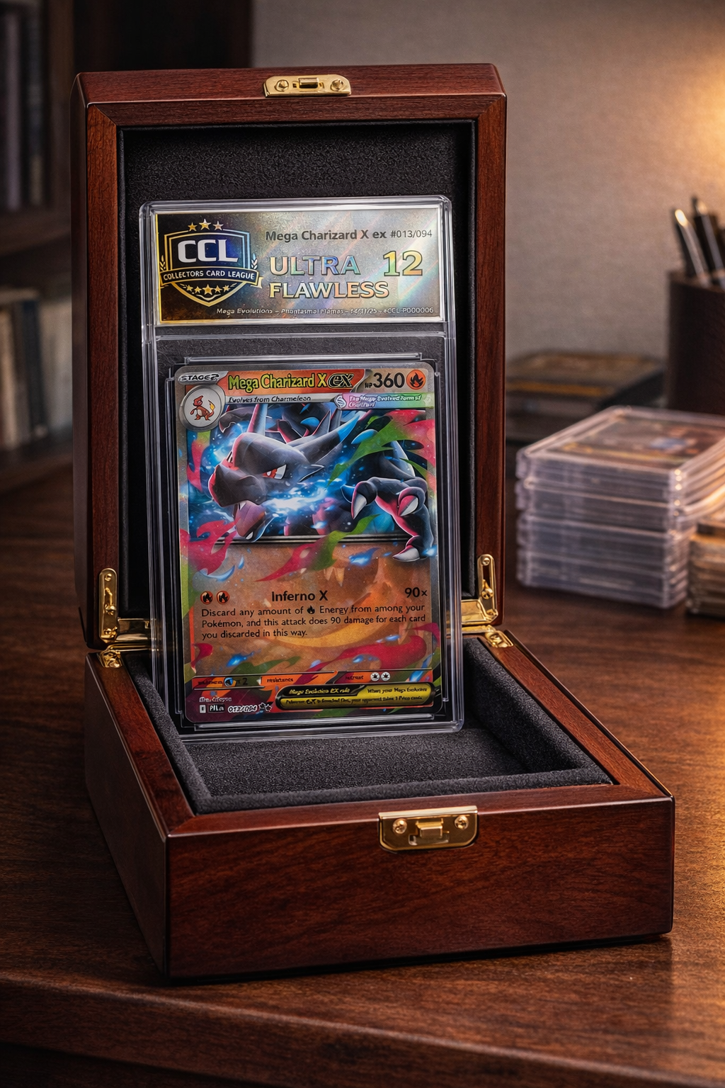 Collectors League graded card presentation