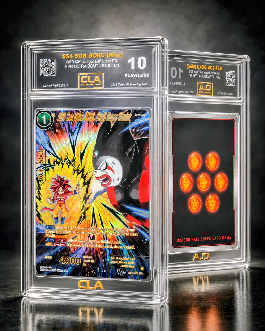The new CLA certification slab — redesigned housing with see-through direct-print label and Ling'rPrint technology